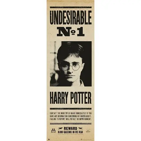 Comprar Poster Puerta Harry Potter Undesirable N§1 