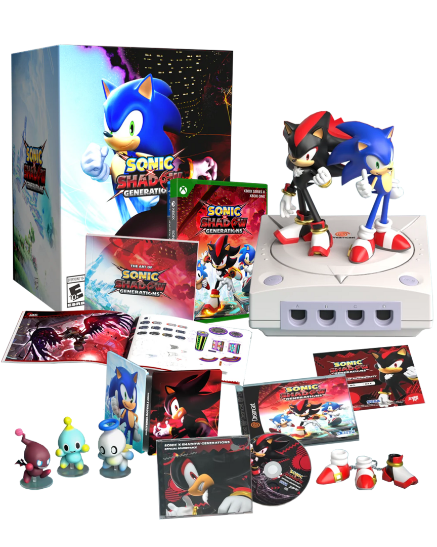 Sonic x shadow generations edición coleccionista