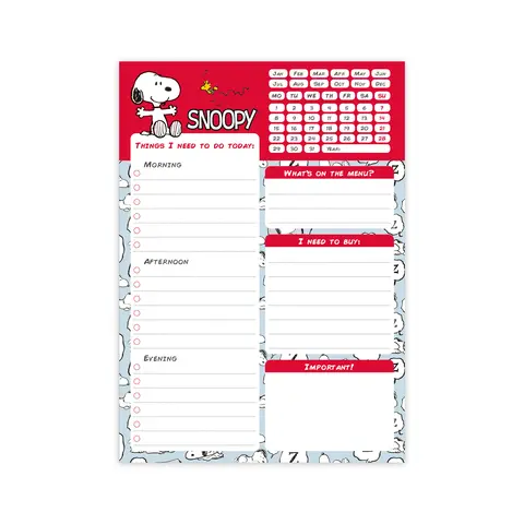 Comprar Bloc Notas De Escritorio Snoopy Rebel With Paws 
