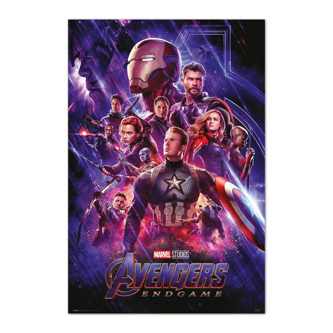 ERIK Póster Vengadores Marvel Endgame One Sheet, Los vengadores, Endgame one sheet, 61 x 91,5 cm