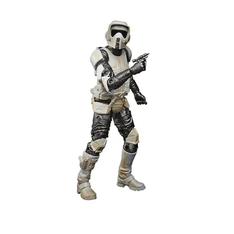 Comprar Figura Star Wars The Mandalorian Scout Trooper Serie Black Coleccion Grafito Figuras