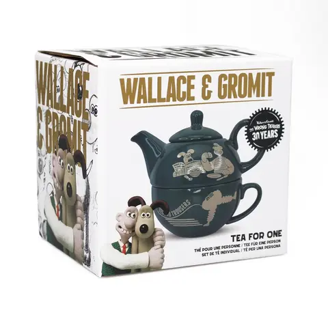 Comprar Set De Te Individual Wallace Y Gromit Time For Tea! Figuras