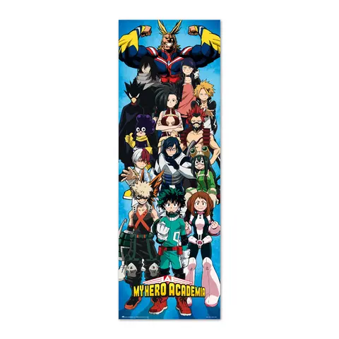 Poster Puerta My Hero Academia All Characters
