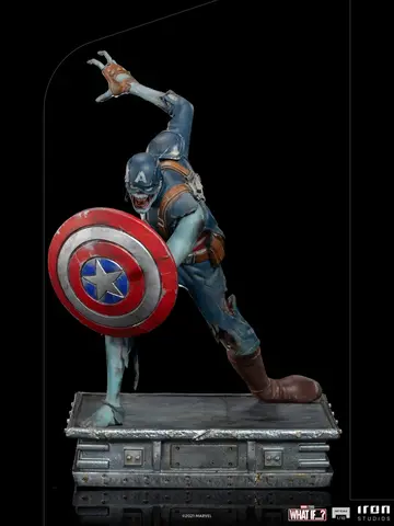 Comprar Figura Art Scale Marvel What If Capitan America Zombie Figuras