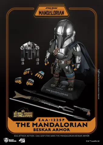 Comprar Figura Egg Attack Star Wars The Mandalorian Armadura Beskar Edicion Especial Figuras