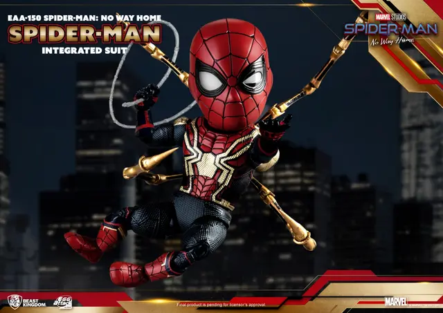 Comprar Figura Egg Attack Marvel Spider-Man No Way Home Traje Integrado Figuras de Videojuegos