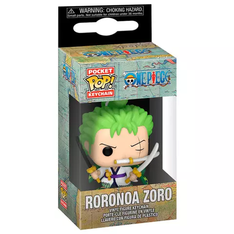 Comprar Llavero Pocket POP One Piece Roronoa Zoro Figuras Estándar