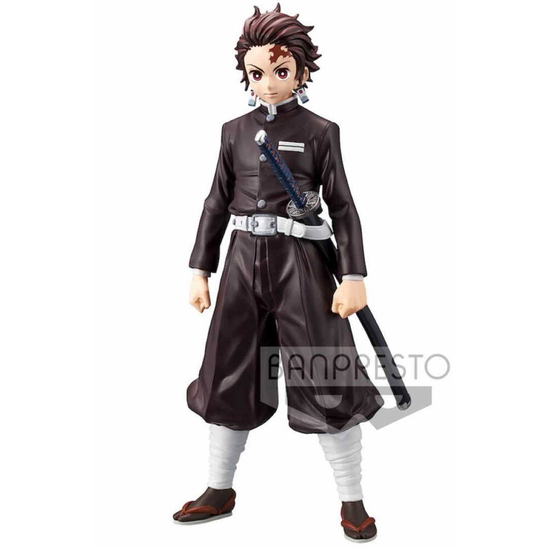 Banpresto KIMETSU NO Yaiba Figure Figurine 16cm KIZUNA Riku NO Kata Tanjiro