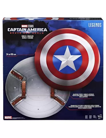 Reservar Réplica Escudo Captain America:Brave New World Marvel Legends 1:1 60 cm Réplicas