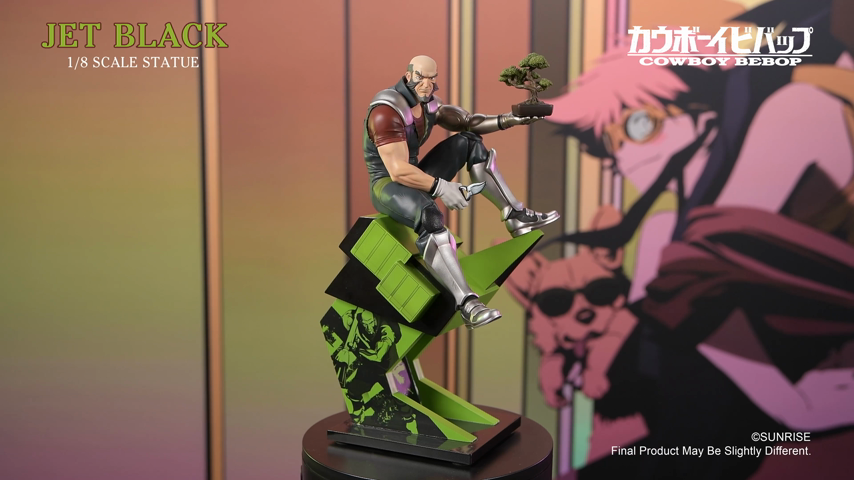 Reservar Estatua Resina Jet Black Cowboy Bebop Edición Estándar First 4 Figures Estatuas vídeo 1