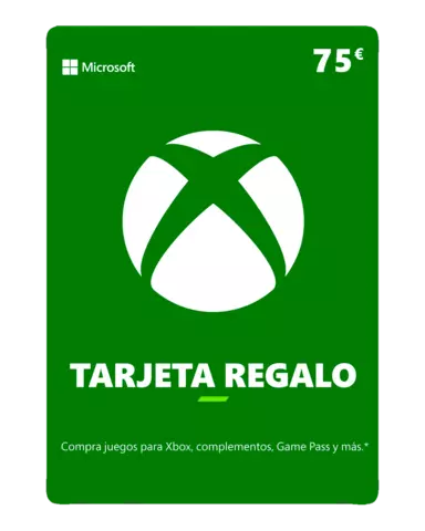 Tarjeta Prepago Xbox Live 75€