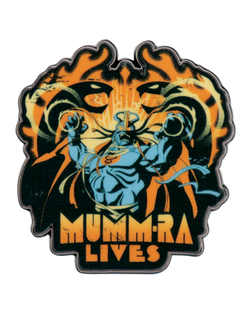 ThunderCats Mumm-Ra - Pin esmaltado coleccionable de edición limitada, producto oficial de los fanáticos, ropa de metal numerada