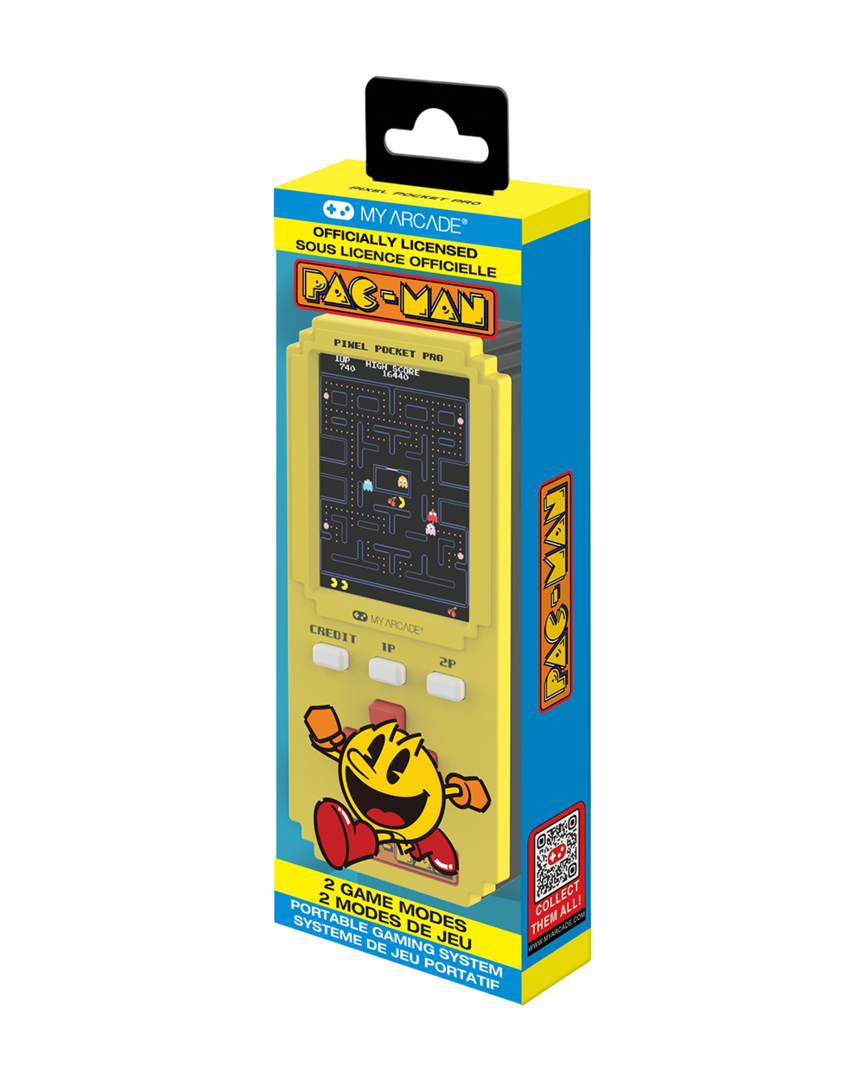 Consola portátil pixel pocket pro pac-man my arcade