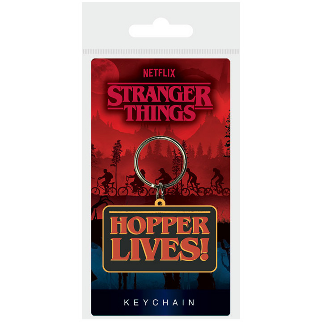 Stranger Things - Llavero Hopper Lives