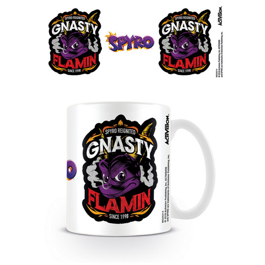 Spyro - taza 320 ml gnasty flamin
