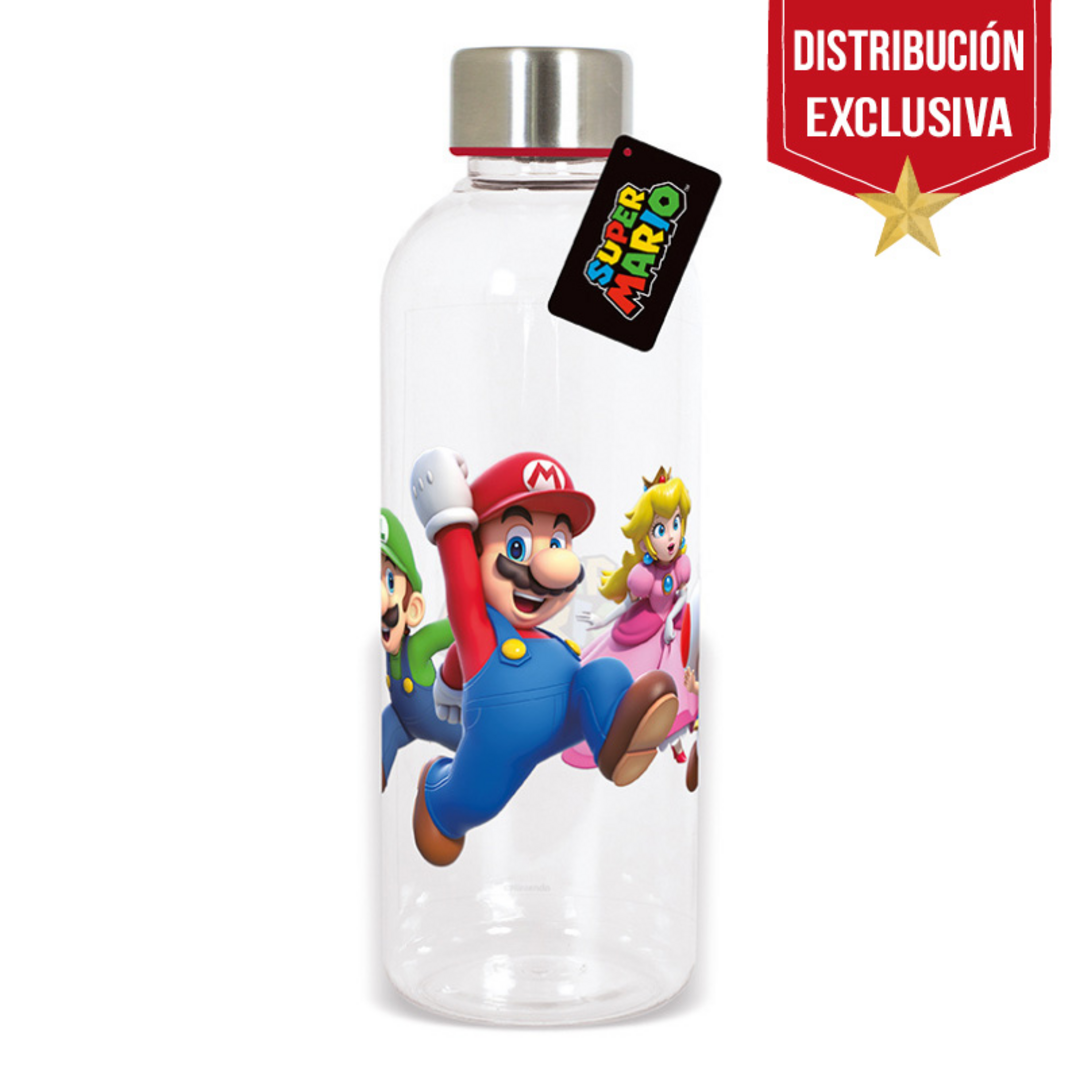 Super mario - botella de 850 ml mario y sus amigos (distr. exclusiva)