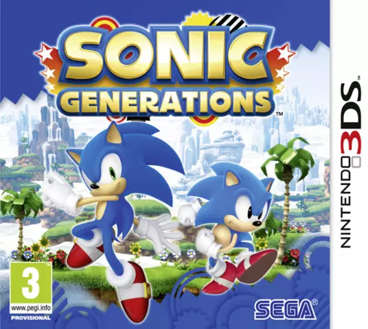 Comprar Sonic Generations 3DS Estándar