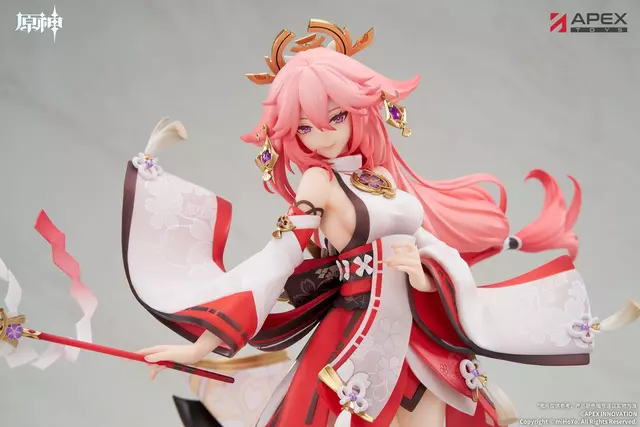 Reservar Figura Yae Miko Genshin Impact Astute Amusement Ver. 1/7 Apex Innovation Figuras Estándar