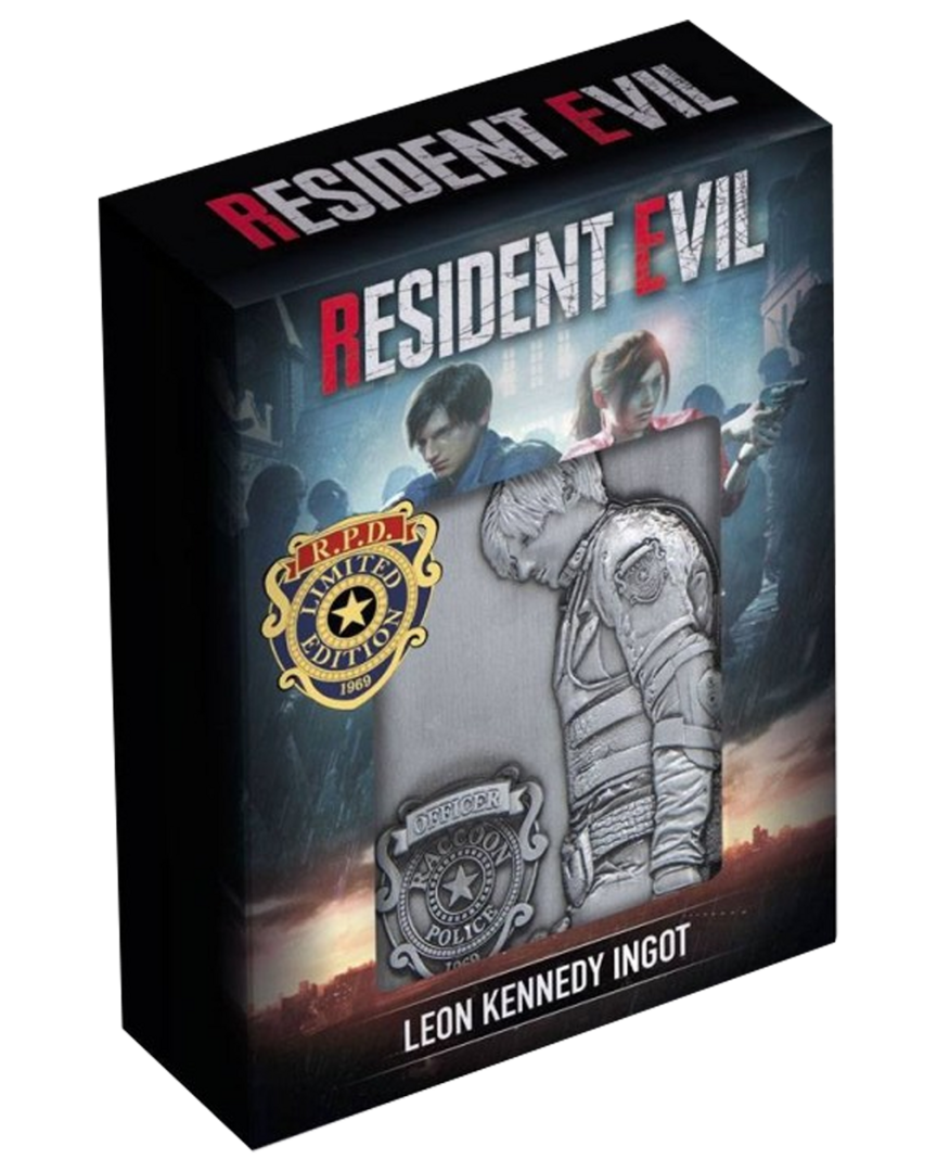 Lingote leon s. kennedy resident evil 2 edición limitada