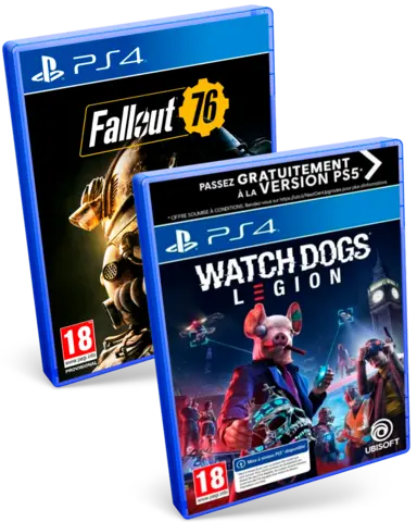 Comprar Watch Dogs Legion + Fallout 76 PS4 Pack Ciencia Ficción - UE