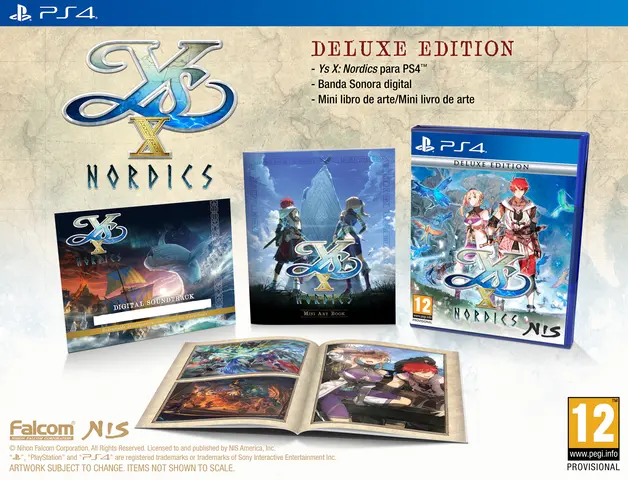 Reservar Ys X: Nordics Edición Deluxe PS4 Deluxe