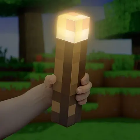 Comprar Lámpara de antorcha Minecraft 