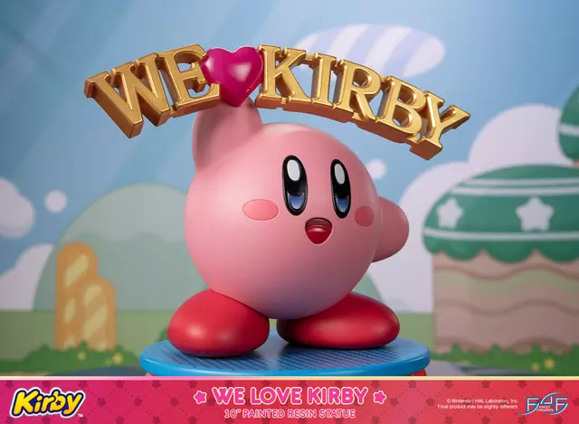 Reservar Estatua Resina Kirby We Love Kirby Edición Estándar First 4 Figures Estatuas Premium