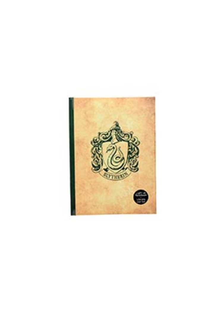 Slytherin Libreta Con Luz Harry Potter