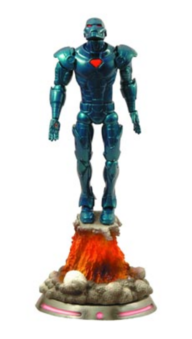 Iron Man Stealth Figura Marvel Select Re-Run