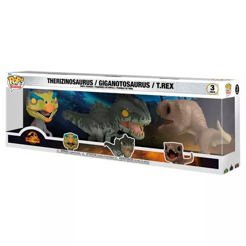Comprar Blister 3 figuras POP Jurassic World Figuras Estándar