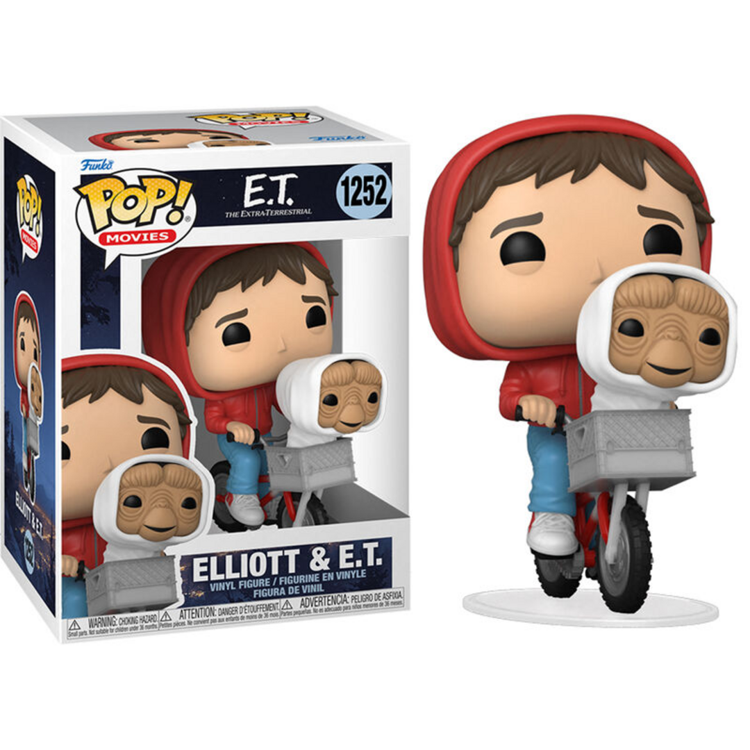 Funko Pop! Movies: E.T. - Elliott with E.T. in Bike Basket