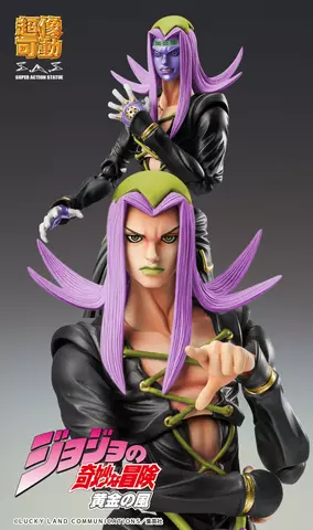 Reservar Figura Leone Abacchio Jojo's Bizarre Adventure Part 5 Black Ver. Chozokado Medicos 16cm Figuras