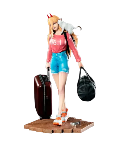 Figura Power & Nyako Chainsaw Man 1/8 Kitsune Statue