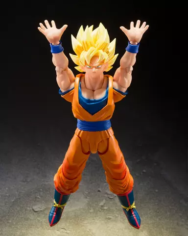 Reservar Figura Son Goku Super Saiyan Dragon Ball Z The Games Begin Ver. SH Figuarts Figuras Estándar