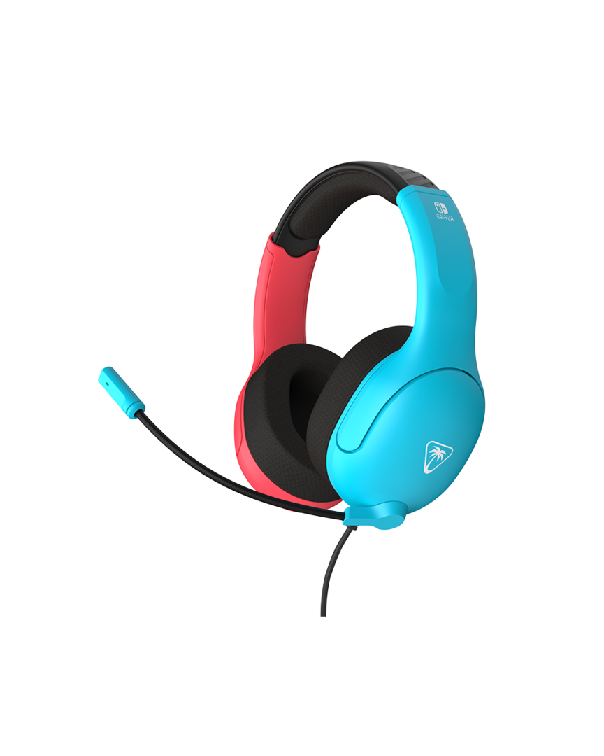 Turtle Beach Airlite Fit Auriculares Alámbrico Diadema Juego Negro, Azul, Rojo