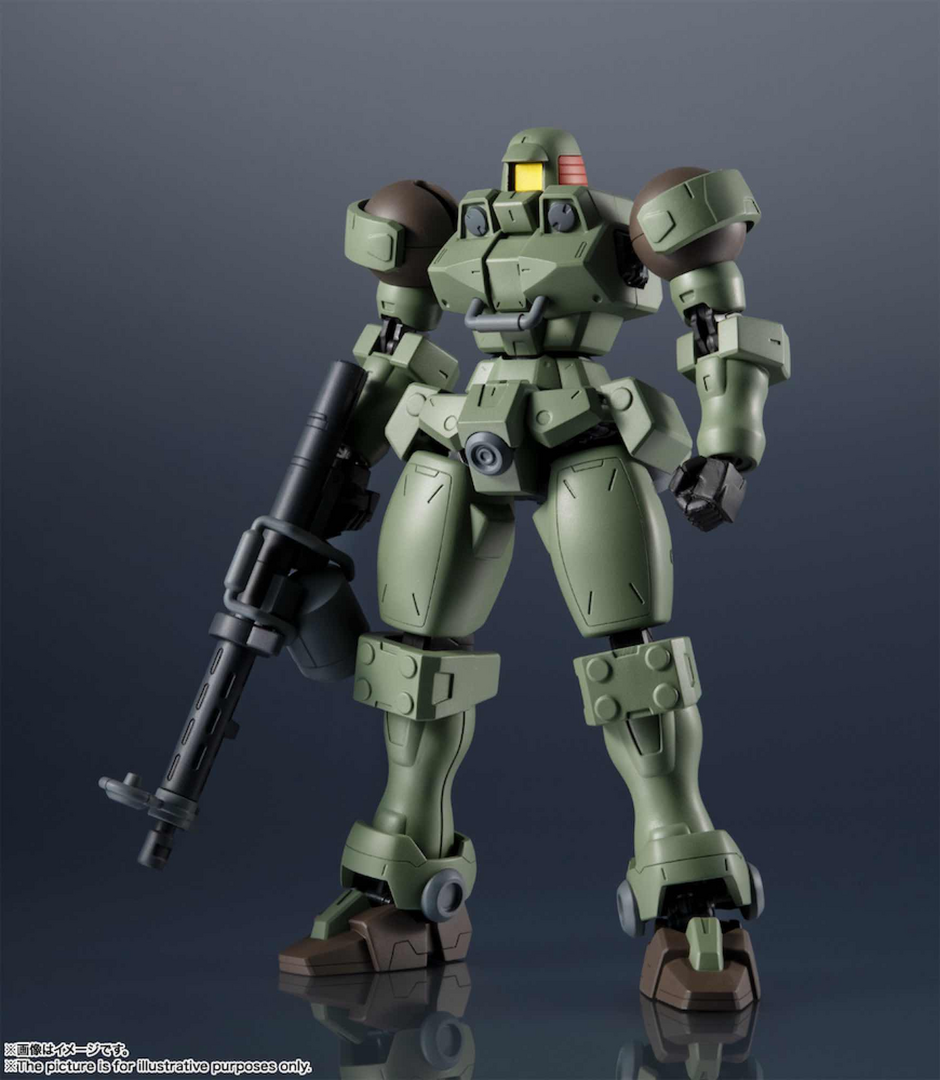 Figura Leo 15 Cm Mobile Suit Gundam Wing Gundam Universe