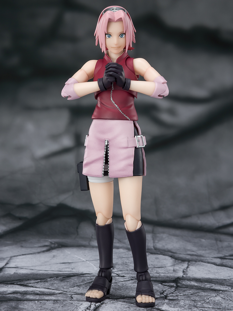 Figura Naruto Shippuden S.H. Figuarts Sakura Haruno - Inheritor of Tsunades Indominable Will