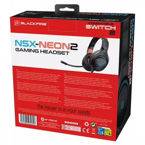 Comprar Auriculares Gaming Blackfire Nsx Neon 2 Switch 2  Switch