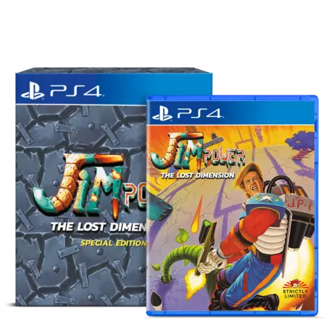 Comprar Jim Power Special Limited Edition PS4 Limitada - EEUU