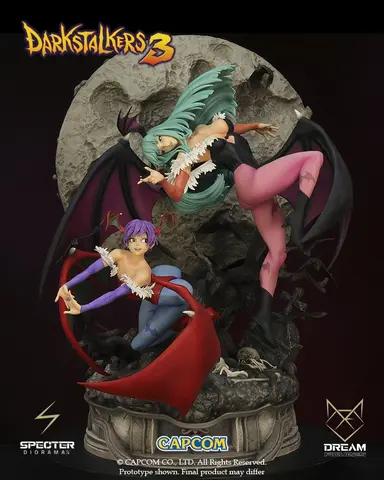 Reservar Diorama Morrigan & Lilith Darkstalkers 3 Specter Dream Figures Figuras de Videojuegos