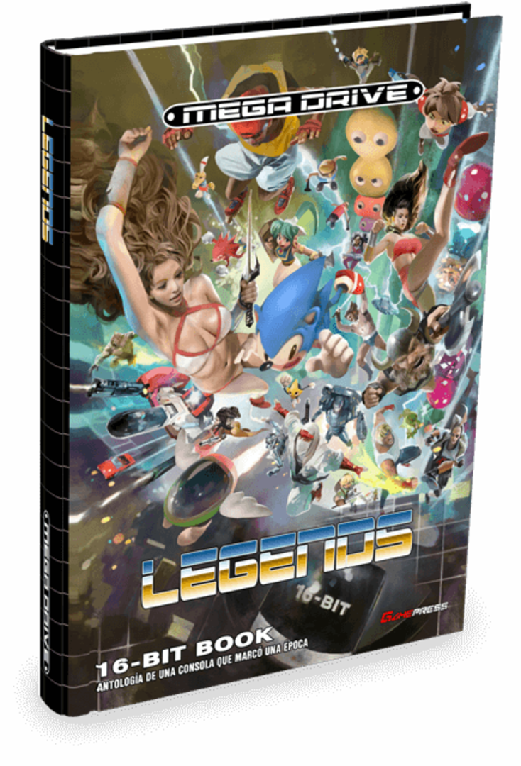 Libro mega drive legends (3ª edición)