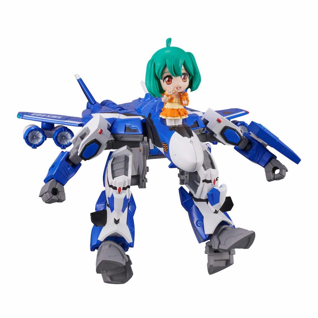 Figura messiah valkyrie with ranka 10 cm macross frontier tiny session