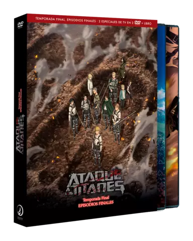 Ataque a Los Titanes - Los Capítulos Finales Edición DVD