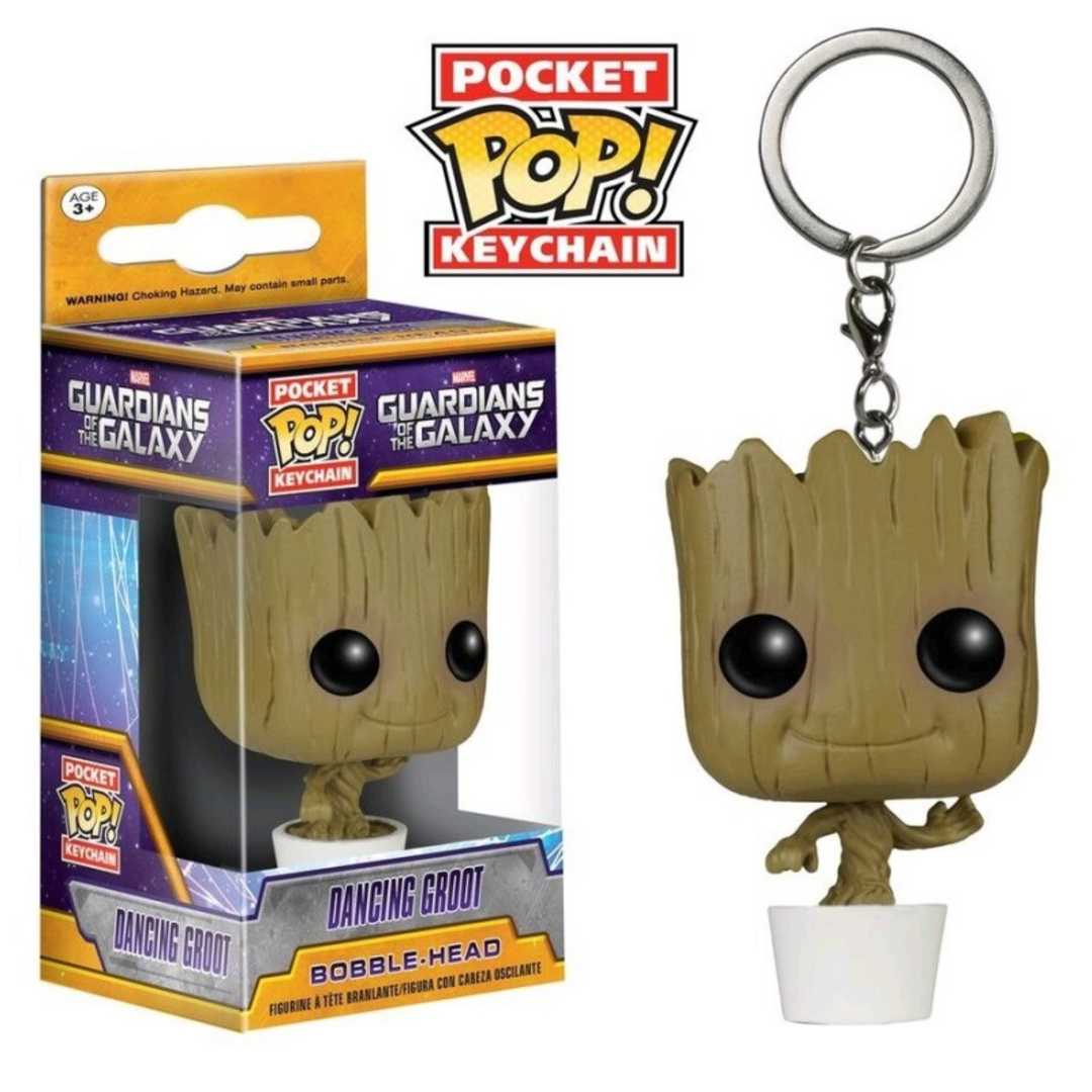 Los Guardianes De La Galaxia -  POP Keychain Dancing Groot