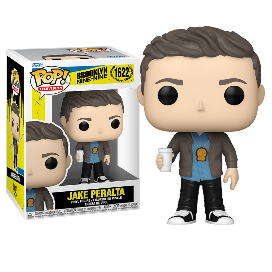 Brooklyn 99 - pop jake with coffee