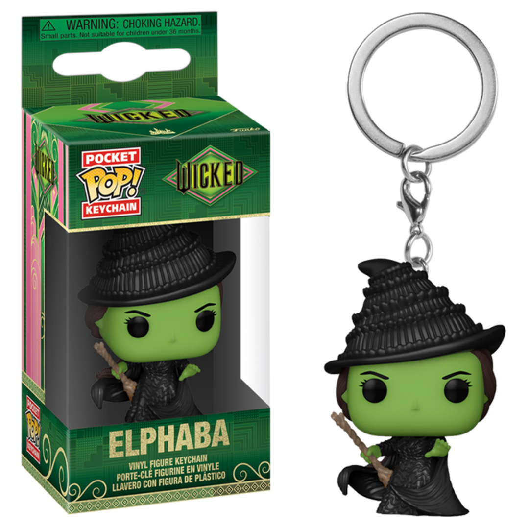 Wicked - pop keychain elphaba