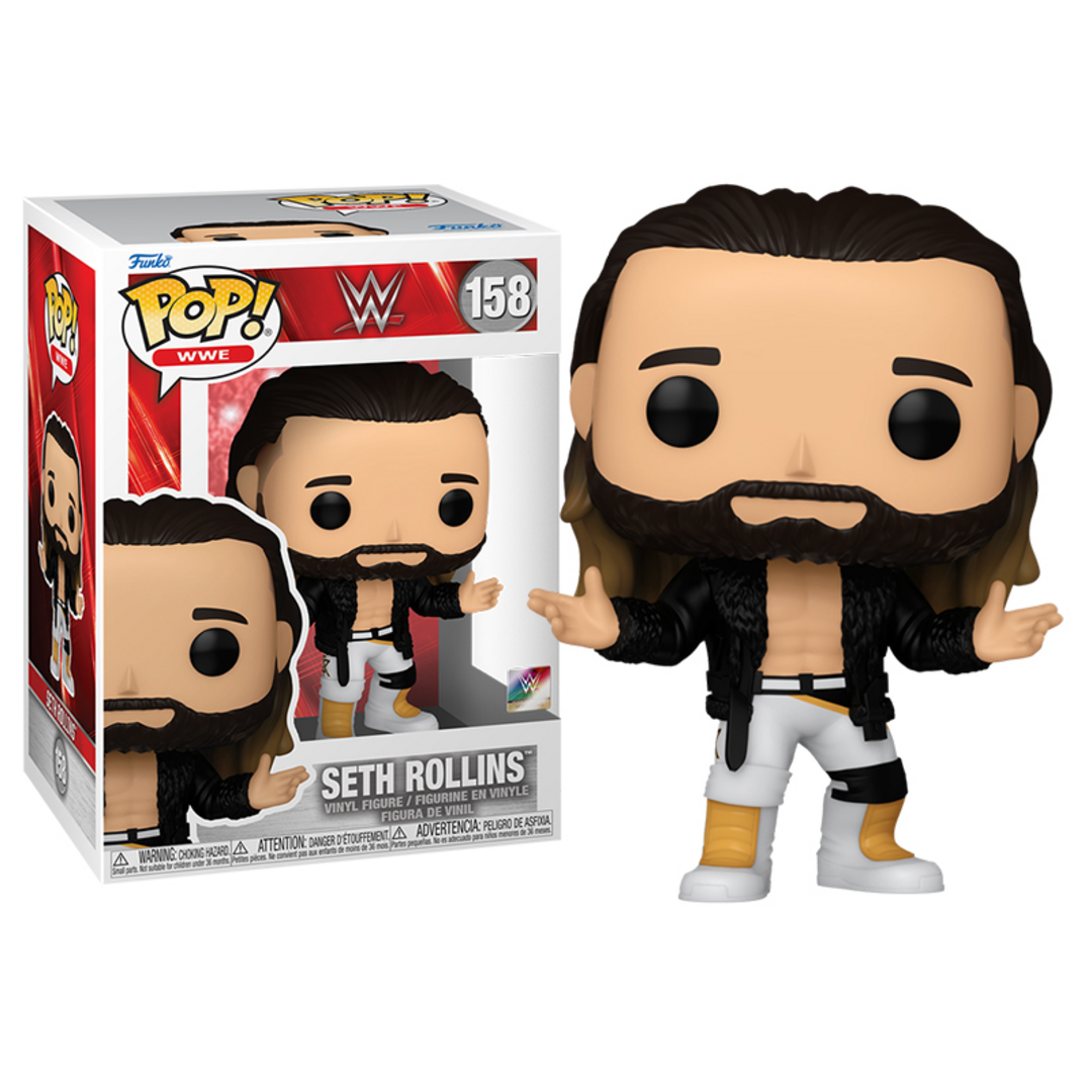 WWE - POP Seth Rollins With Coat