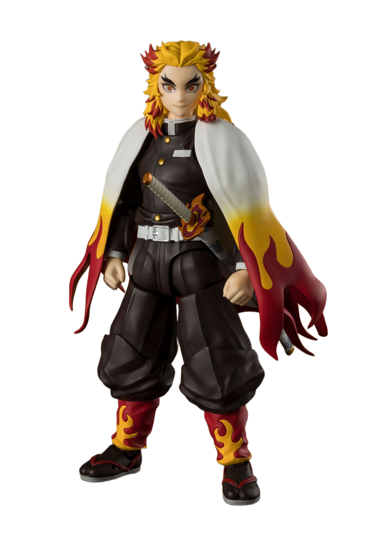 Figura Kyojuro Rengoku Demon Slayer: Kimetsu no Yaiba SH Figuarts