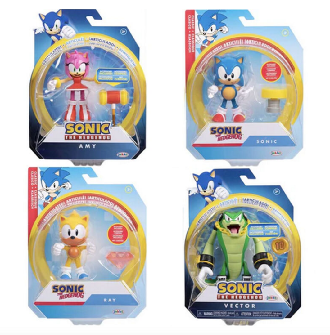 Figura serie 10 sonic the hedgehog 10cm surtido