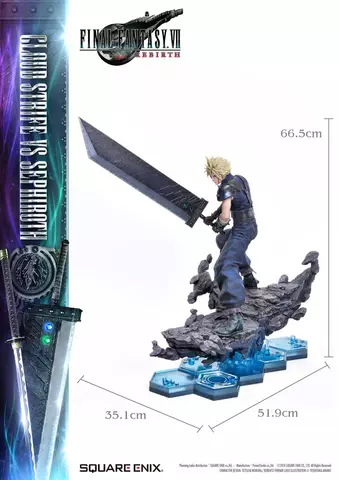 Reservar Pack 2 Estatuas Cloud y Sephiroth Final Fantasy VII Rebirth Masterline 1/4 Square Enix Estatuas